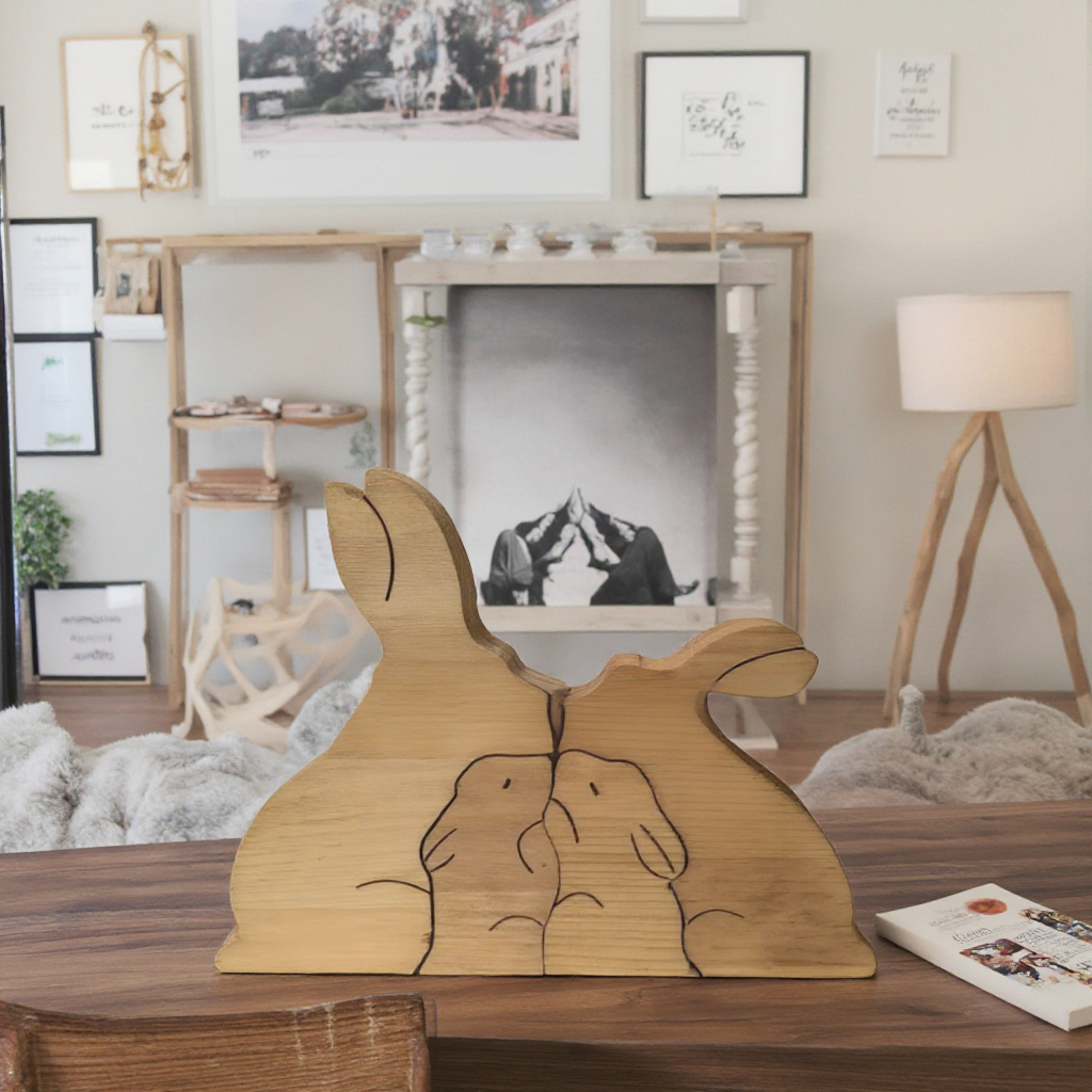 Four rabbits