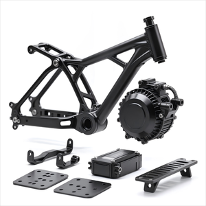 Tùy chỉnh tấm kim loại chế tạo xe máy xe điện Xe máy điện Phụ tùng xe đạp khung tay lái yên ghế bánh xe - Product Image 1