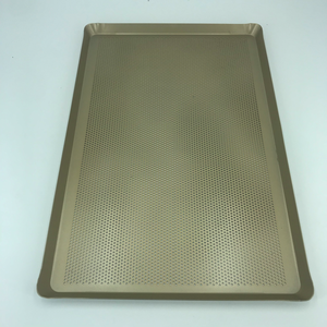 Tùy chỉnh cấp thực phẩm thép không gỉ đục lỗ khay nướng & Pan với lỗ tròn cho các bộ lọc ứng dụng - Product Image 4