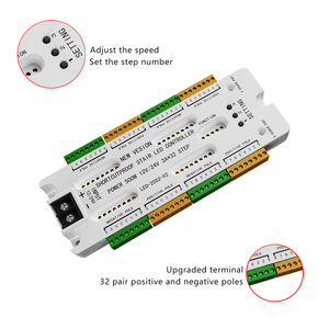 DC12V 24V светодиодный контроллер 32 канала светодиодный контроллер лестницы PIR датчик движения контроллер - Product Image 3