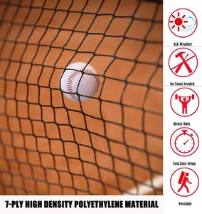 Baseball Softball Übungs netz Pitching Übungs netz Baseball Backs top Übungs netz mit Strike Zone für Teig