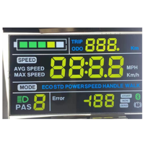 Benutzer definiertes 7-Segment-Display 5-Zoll-TFT-LCD-Display