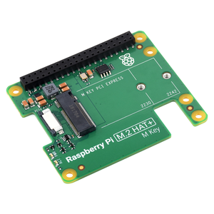 Raspberry Pi PCIe zu M.2 HAT unterstützt NVMe Protokoll M.2 Festplattenlaufwerk Raspberry Pi 5 Hochgeschwindigkeitslesen/Schreiben HAT+Standard - Product Image 1