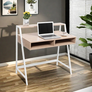 Simple <strong>Computer</strong> <strong>Table</strong> Corner Desk with <strong>Three</strong> Drawers Office Home Desk Wooden Office Desks Furniture Study <strong>Table</strong> with Drawers - Product Image 1