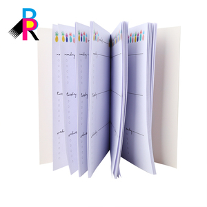 Produzione di stampa personalizzata pianificatore di carta personalizzato stampa pianificatore personalizzato composizione campione gratuito notebook - Product Image 6
