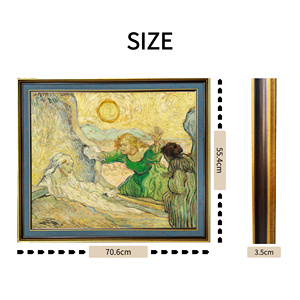 Vincent Van Gogh của việc nâng cao in ấn kỹ thuật số ấn tượng Lazarus trên vải - Product Image 4
