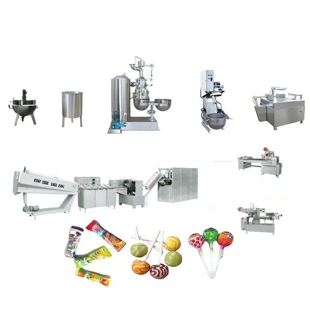After sales service chupa chup lollipop candy making machine made in China