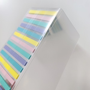 300sheets notları saydam PE endeksi çıkartmalar küçük kolaylık çıkartmalar n kez okuma okuma notlar etiket memo - Product Image 6