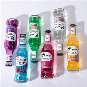 Waterproof 700ml Vodka <strong>Decal</strong> <strong>Red</strong> Label Beverage Color Printed Logo Vinyl Clear Transparent Juice Bottle Packaging Label Stickers - Product Image 2