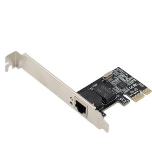 带有RTL8111 RJ45局域网控制器的PCIe网络适配器，最高可达10 100 1000 Mbps千兆以太网卡支持Windows库存