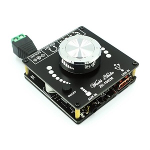 Audio Mini 2.0 stereo BT digital amplifier board module multiple input 100W*2 50W*2 - Product Image 1