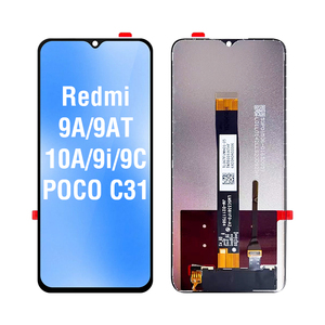 小米红米9A 9At 10A 9I 9C Poco C31液晶触摸屏数字化仪组件的最佳价格手机液晶显示屏
