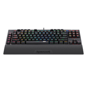 Redragon-Teclado mecánico retroiluminado LED para juegos de Pc, teclas programables RGB - Product Image 1