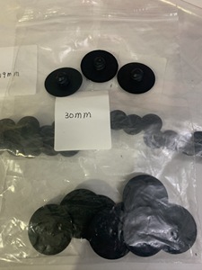 Hızlı değişim diskler için plastik alt tipi <span class=keywords><strong>R</strong></span> 19mm 30mm fabrika doğrudan satış özel