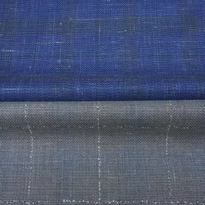 Traje de tela de lana merino peinada elegante STOCK, traje italiano, tela de mezcla de lana, trajes de hombre