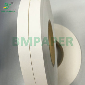 32mm 37mm genişlik <span class=keywords><strong>25gsm</strong></span> 34gsm beyaz MG Kraft kağıt plastik saman için ayrı ayrı ambalaj