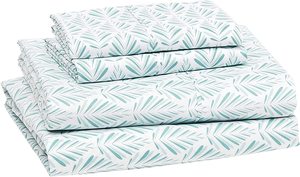 ชุดผ้าปูที่นอนไมโครไฟเบอร์ลายดอกไม้พิมพ์ลายดอกไม้พร้อมปลอกหมอน4ใบ - Product Image 2