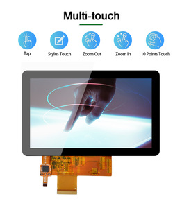 Gehärtetes Glas RGB 24-Bit-Schnittstelle 5-Zoll-kapazitiver Touchscreen Himbeer-PI-Anzeige modul LCD - Product Image 4