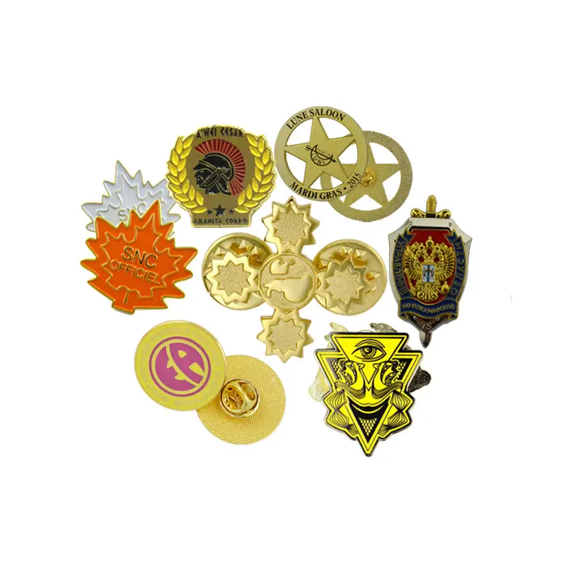 Emblema de pino de mala maçônico, emblemas de pino de peito para independência, fabricação personalizada, minúsculo, de ouro 10mm de metal, com lapela