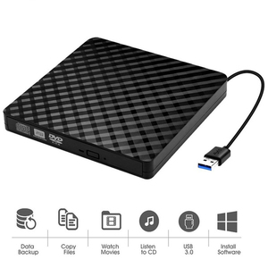 超薄USB3.0 DVD RW光盘驱动器刻录机便携式光盘阅读器播放器，适用于笔记本电脑或台式电脑 - Product Image 2