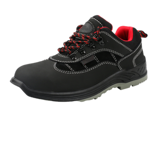 קל משקל נעלי בטיחות מעור סוס מטורף מרוכב נעלי בטיחות מפלדה דואלט - Product Image 1