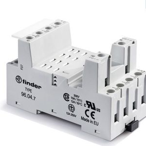 96.74SMA-Federklemm basis für Relais der Serie 96 20A 400V DIN-Schiene für die SPS-Programmierung - Product Image 1