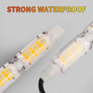 16 <strong>Led</strong> Car Headlight <strong>Tear</strong> Eye Dual Color 16 <strong>LED</strong> DRL Flexible Strip Light Turn Signal Car 5050 <strong>Led</strong> Strip DRL <strong>Led</strong> - Product Image 4