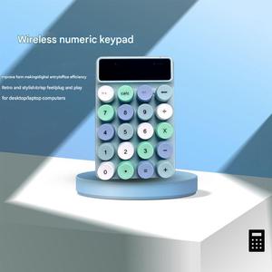 <strong>Mini</strong> Wireless 2.4G Digital <strong>Keyboard</strong> Portable Business Notebook Desktop Computer Peripherals Mixed Color Small <strong>Keyboard</strong> for - Product Image 2