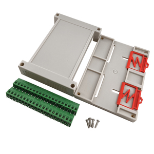 Vange PLC Din Rail Junction <strong>Box</strong> ABS Plastic Enclosure case Outlet Control <strong>Box</strong> Terminal Block for PCB 125*90*40mm - Product Image 6