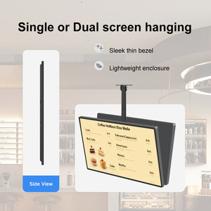 43 55 65 inch Độ sáng cao LCD hiển thị Trần treo quảng cáo hiển thị kỹ thuật số Bảng <span class=keywords><strong>menu</strong></span> cho nhà hàng Cửa hàng bán lẻ - Product Image 5