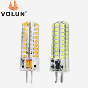 G4 G5.3 GY6.35 4W SMD2835 72 LEDシリコンコーンライトLEDライトAC/DC12VプラグインG4LED電球ライト - Product Image 1