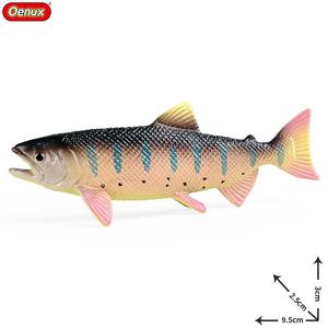 Yxs Children Science and Education Simulation Ocean Bottom Life Model <strong>Deep</strong> Sea Fish Salmon <strong>Toy</strong> - Product Image 5