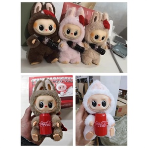 Labubu Macaron บับเบิ้ลชุดกล่องปริศนาทำจาก PVC ใส่ได้สนุกคอลเลกชันของเล่นแสนสนุกสำหรับเด็ก - Product Image 3
