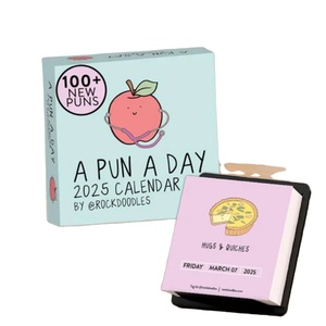 2025 từ của ngày Máy tính để bàn lịch hàng ngày bàn lịch vui 2025 ngày này sang ngày khác cho nhà hoặc văn phòng máy tính để bàn 2025 trang - Product Image 1