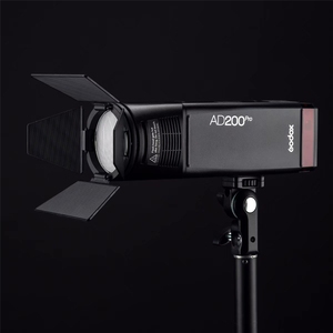 Tanrı OX AD200 Pro 200Ws 2.4G 1/8000 HSS 500 tam güç kamera Strobe flaş işık Speedlite ile 2900mAh pil - Product Image 5