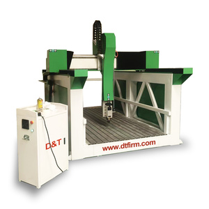 D&amp;T <strong>ATC</strong> <strong>CNC</strong> Wood <strong>Router</strong> 2130 5KW Single Spindle <strong>Servo</strong> Motor for Wooden Door Furniture Making New Condition Vacuum Table SYNTEC - Product Image 5