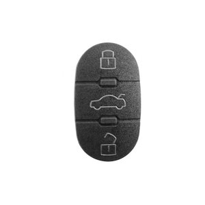 3ボタンラバーキーフォブアウディA1 A3 A4 A5 A6 A8 Q5 Q7-IperChiavi/車のキーシェルとボタン用 - Product Image 1