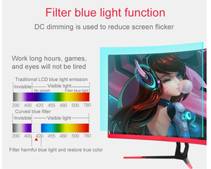 24&quot; 27&quot; 32&quot; DP <strong>Input</strong> 2k 144hz Curved Gaming Led <strong>Computer</strong> <strong>Monitor</strong> 1ms