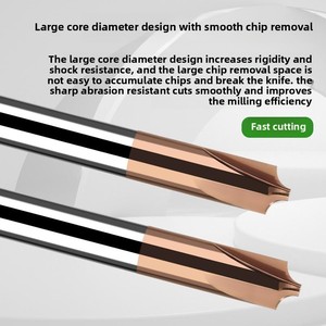 4-Flute Internal R Milling <strong>Cutter</strong> 60 Degree Tungsten Steel <strong>Arc</strong> R Angle Coated Chamfer Alloy for Machining Center-for Steel - Product Image 5