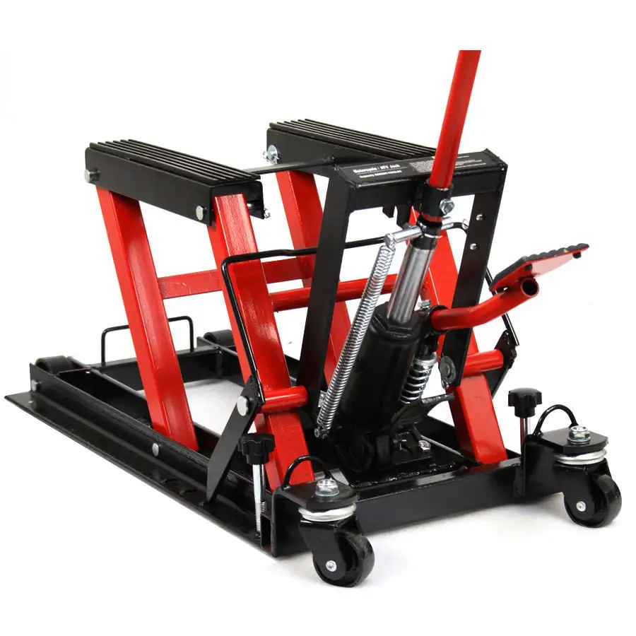 Xe Máy Nâng Jack Nhiệm Vụ Nặng Nề Xe Máy Thủy Lực Ram Scissor Jack Xe Máy Làm Việc Nền Tảng Thang Máy