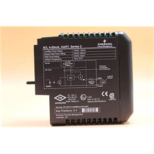 Original e Novo Emerson DeltaV VE4003S2B3 Placa De Entrada Analógica