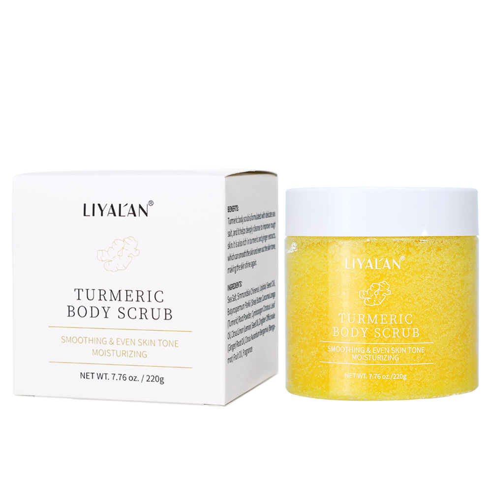 Exfoliante corporal de cúrcuma