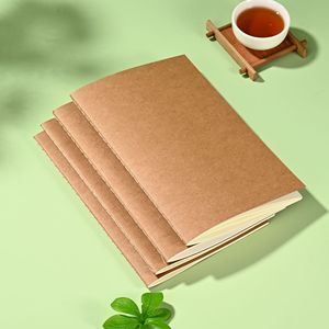 Blocco note personalizzato in carta Kraft retrò B5 Notebook 60 pagine interne per cucire i compiti degli studenti libro di esercizi fabbrica all'ingrosso A6 A7 - Product Image 1