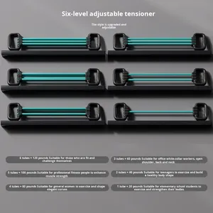 Meme büyütme altı tüp katlanabilir direnç Band omuz geri göğüs kas çalıştırıcı ev çok fonksiyonlu spor yüksek - Product Image 2