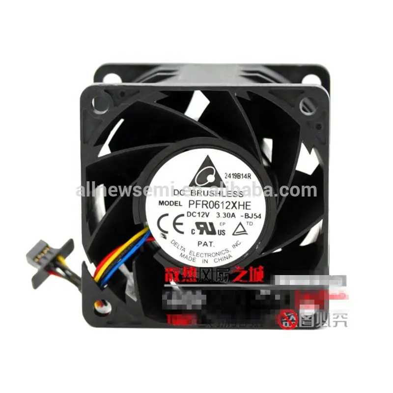 Ad alta velocità 6 CENTIMETRI 3.30A flusso d'aria DC 12V fan PFR0612XHE