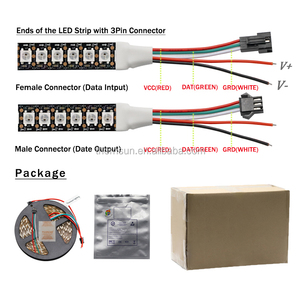 Ws2812b digitaler LED-Streifen 144 Stk/m LED-Pixel-String - Product Image 3