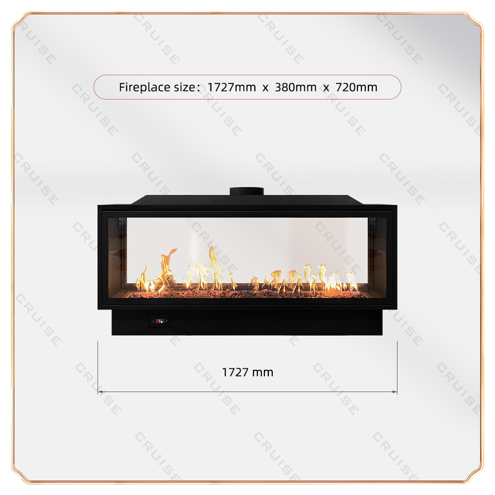 L1727-H720-D380mm 68 pouces