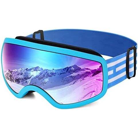 04: กรอบสีน้ำเงินพร้อมเลนส์สีเขียว