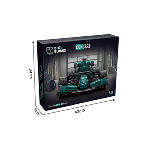 ชุดประกอบ C014-C025ของเล่น F1รถสูตรรถแข่งบล็อกตัวต่อขนาดเล็กของเล่นเด็ก - Product Image 6