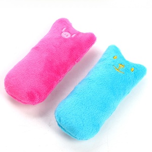 Juguete de hierba gatera de tela ecológica, juguetes interactivos con forma de Animal bonito para gatos juguetones, animales pequeños encantadores, juguete para mascotas - Product Image 4